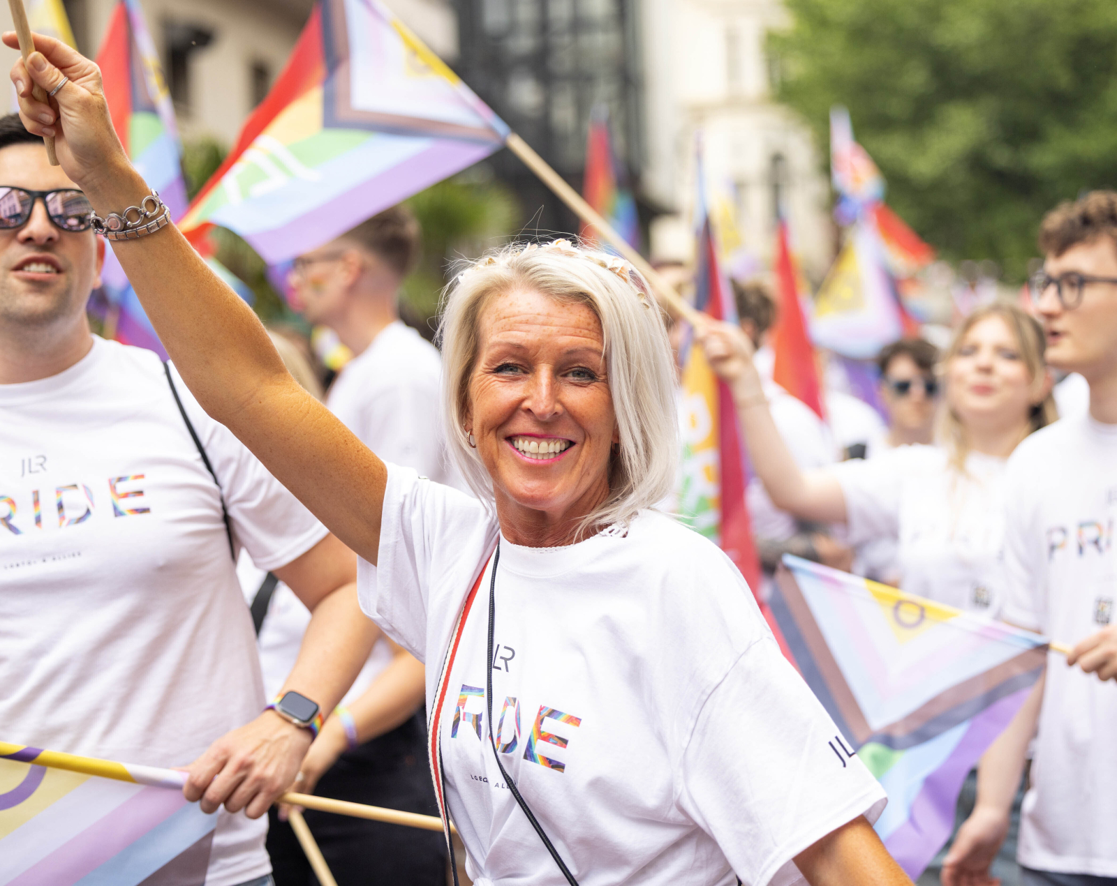 JLR colleagues at Birmingham Pride 2025