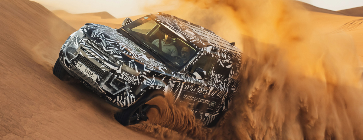 The new Land Rover Defender 