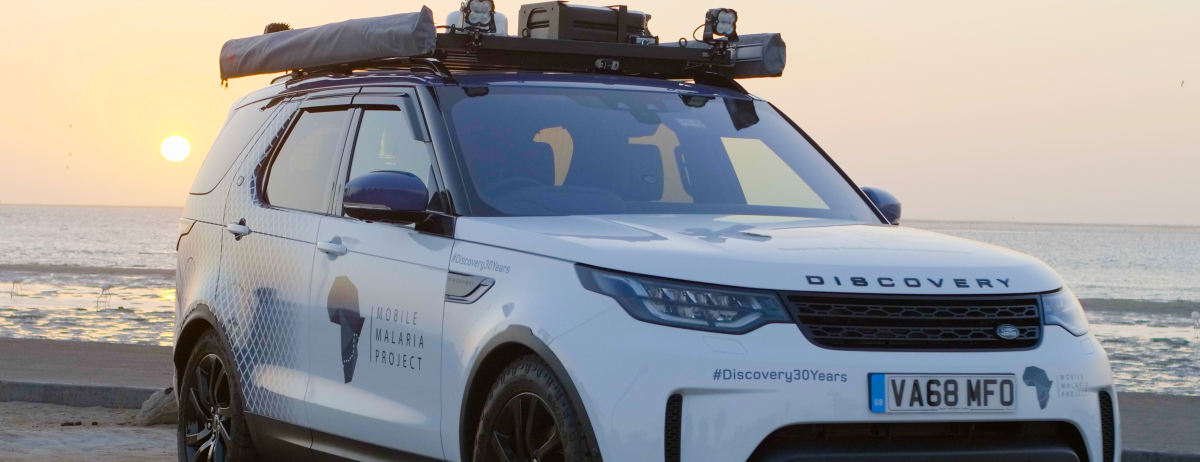  Land Rover Discovery powers mobile malaria research