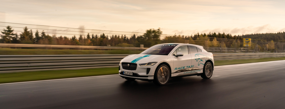   Jaguar I-PACE is the first all-electric RACE eTAXI