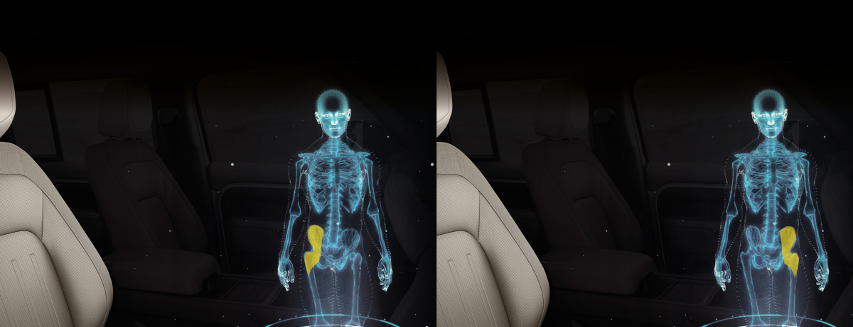  JAGUAR LAND ROVER’S NEW SHAPE-SHIFTING SEAT OF THE  FUTURE MAKES YOU THINK YOU’RE WALKING