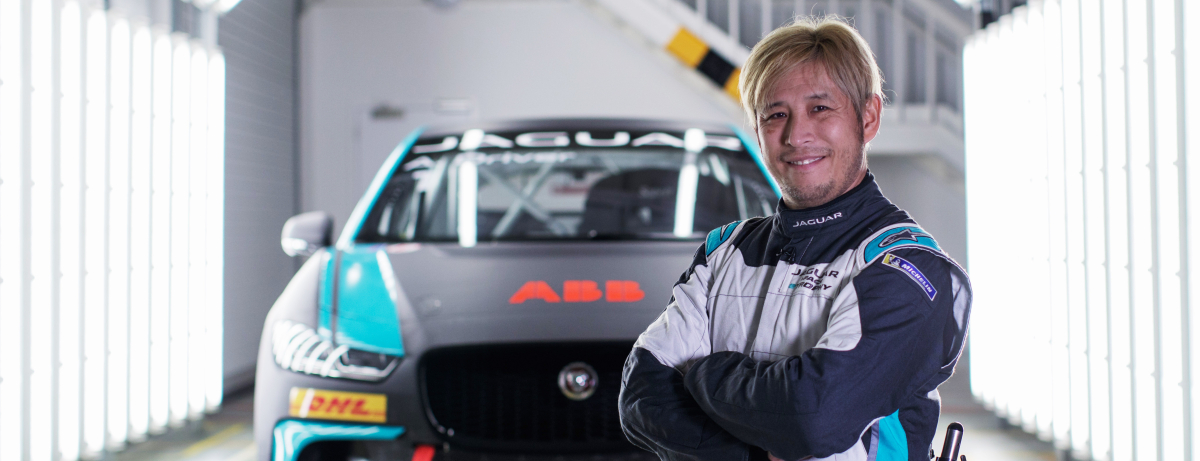  JAPANESE DRIVER TAKUMA AOKI JOINS THE JAGUAR I-PACE eTROPHY SERIES WITH TEAM YOKOHAMA CHALLENGE