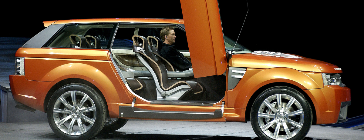  LAND ROVER UNVEILS FIRST EVER CONCEPT SHOW CAR AT DETROIT
