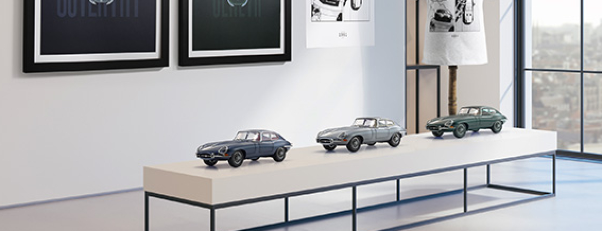  CLASSIC DESIGNER GIFTS CELEBRATE 60 YEARS OF JAGUAR’S ICONIC E-TYPE