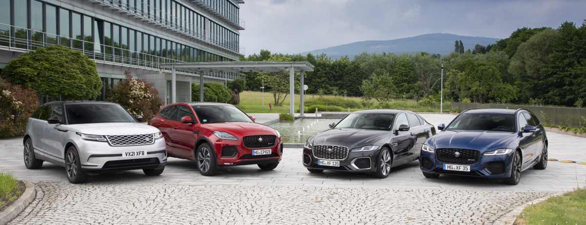 Jaguar und Land Rover präsentieren nach umfangreicher Modellpflege die neuen Modelle Jaguar XF, Jaguar E-PACE und Range Rover Velar