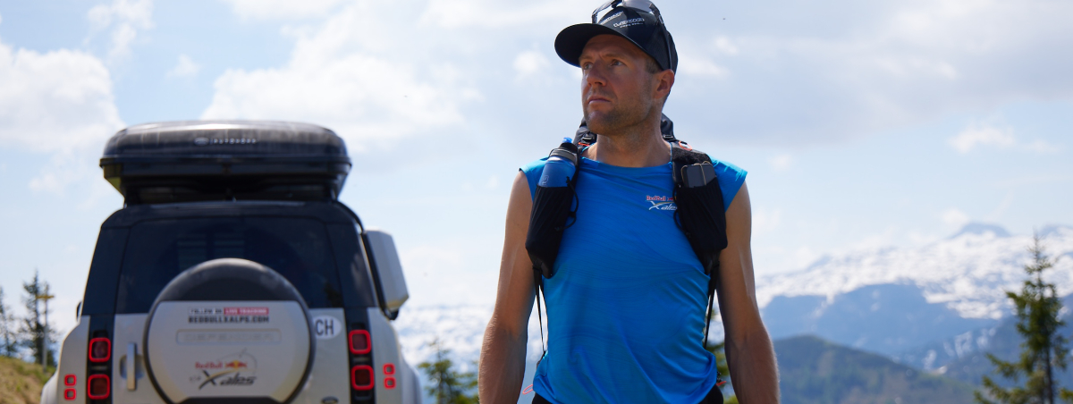LAND ROVER DEFENDER SUPPORTS RED BULL X-ALPS CHAMPION MAURER