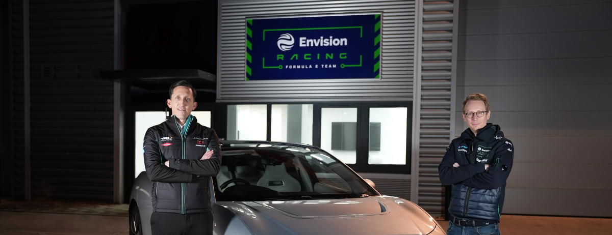  JAGUAR TO SUPPLY POWERTRAIN TECHNOLOGY TO ENVISION RACING FOR GENERATION 3 OF FORMULA E