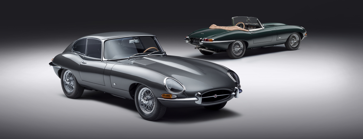  JAGUAR CLASSIC REVEALS E-TYPE 60 COLLECTION:  60TH ANNIVERSARY TRIBUTE TO THE ICONIC SPORTS CAR