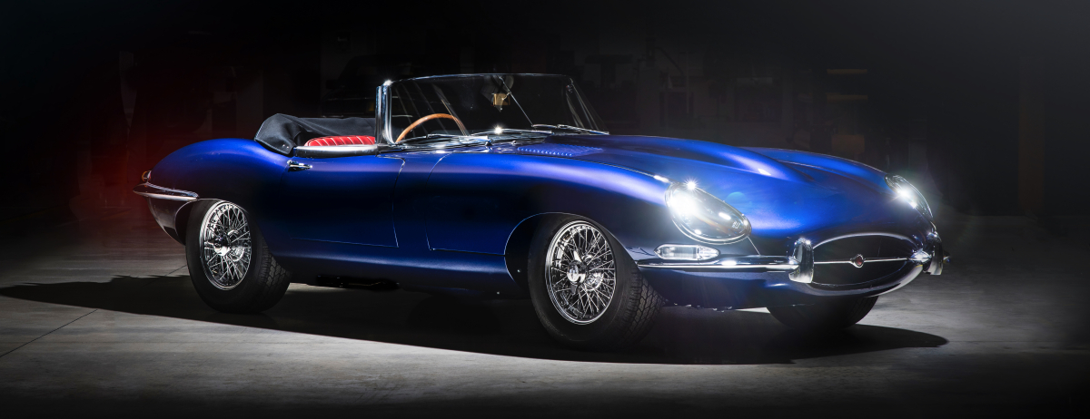 Jaguar Bespoke E-Type 1965 - Hero Shot