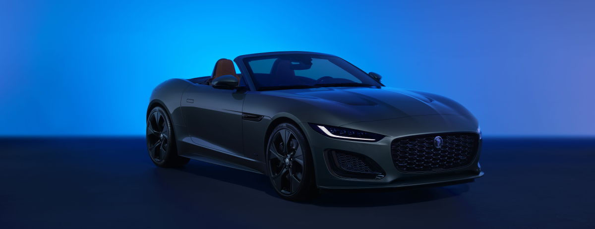 Jaguar F-TYPE 75 Convertible in Giola Green