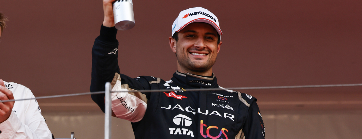 MITCH EVANS AND JAGUAR TCS RACING TAKE RUNNER-UP PODIUM IN MAJESTIC MONACO