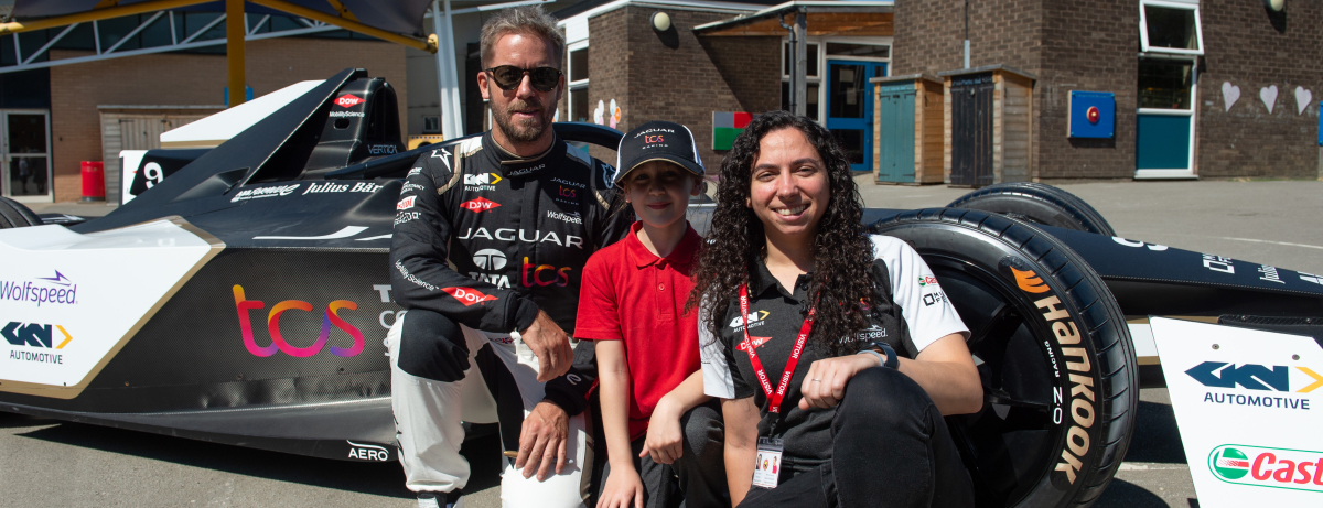 JAGUAR TCS RACING TEAM SURPRISE YORKSHIRE SCHOOLGIRL AFTER SHE PENS LETTER SHARING HER INGENIOUS AND ‘COOL’ TECH IDEA