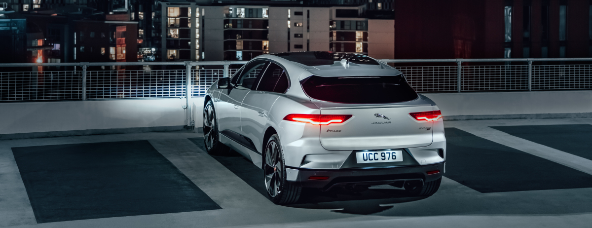 Jaguar I-PACE in Manchester, UK