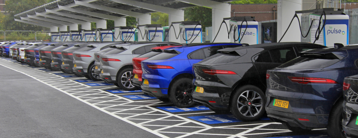 JAGUAR SUPPORTS OPENING OF ONE OF EUROPE’S  LARGEST EV CHARGING HUBS