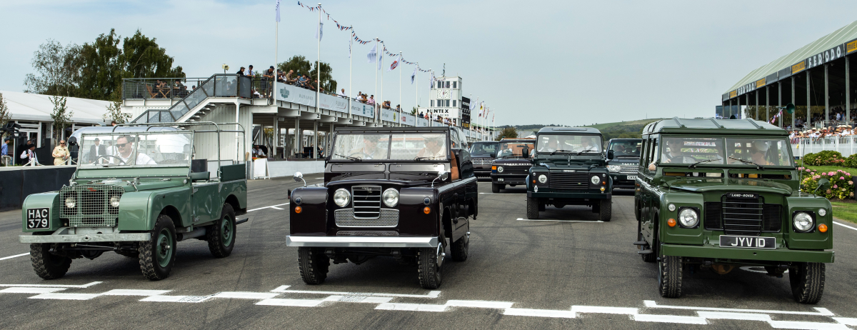 JLR HONOURS QUEEN ELIZABETH II WITH UNIQUE GOODWOOD REVIVAL PARADE 