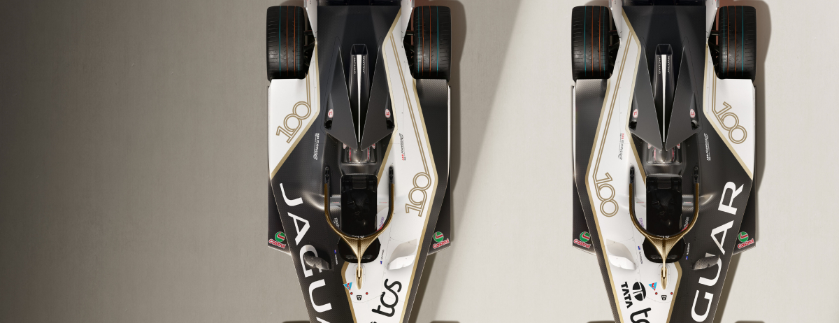 Jaguar TCS Racing 100 livery