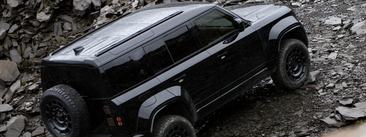 DEFENDER OCTA BLACK: THE TOUGH LUXURY 4X4 ROCK STAR | Land Rover