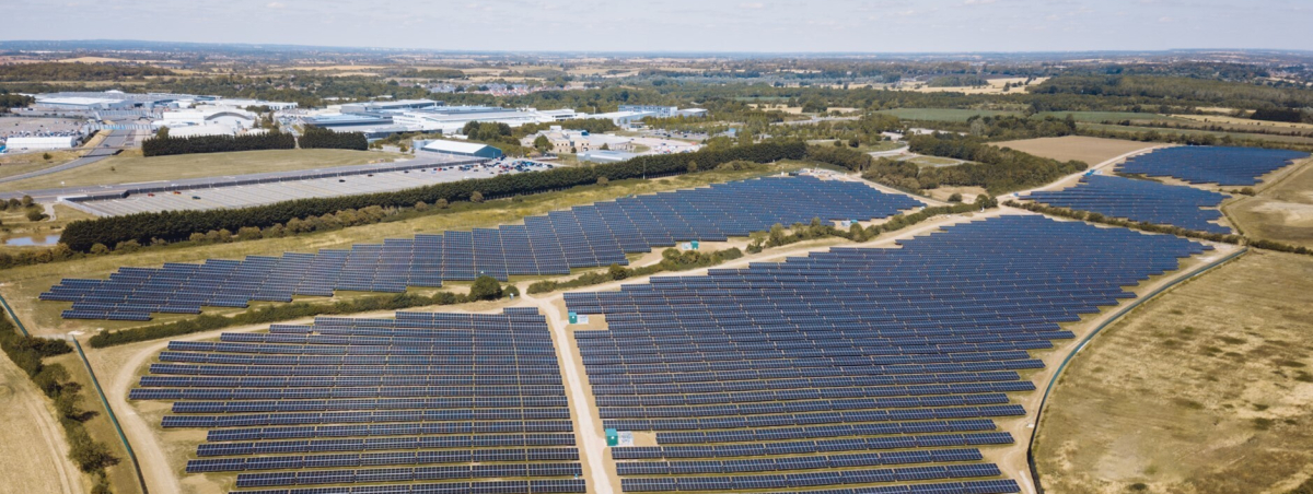 JLR Gaydon solar farm