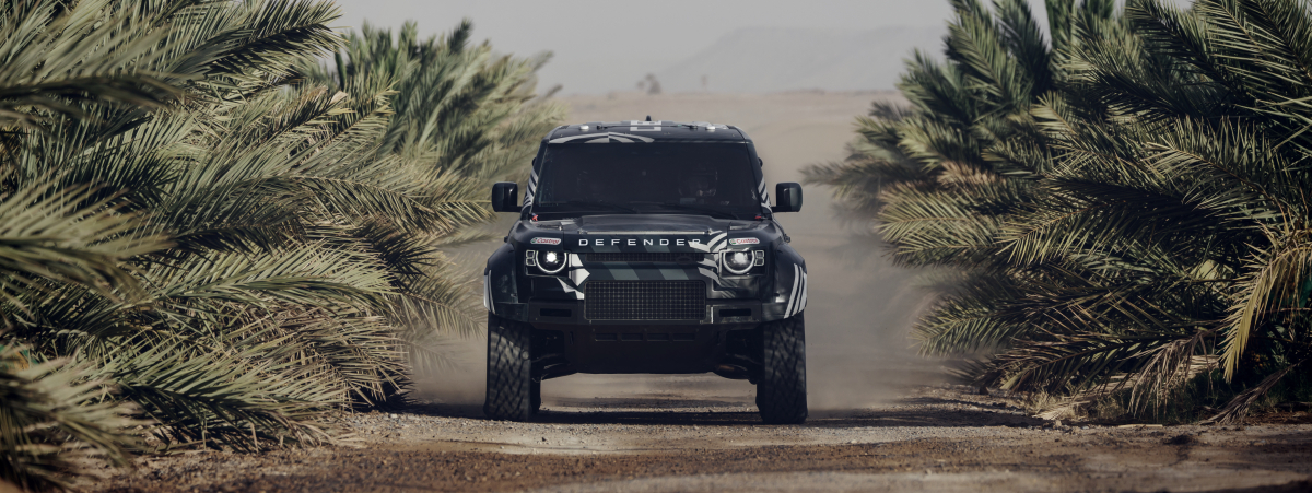 DEFENDER RALLY COMPLETES GRUELLING SAHARAN TEST OF FIRST COMPETITION-SPEC DEFENDER DAKAR D7X-R AS TEAM PRINCIPAL APPOINTED