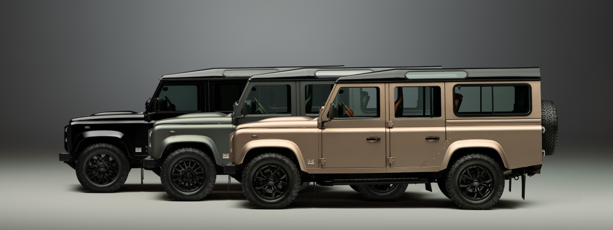 CLASSIC DEFENDER V8, DEFENDER OCTA FARBEN