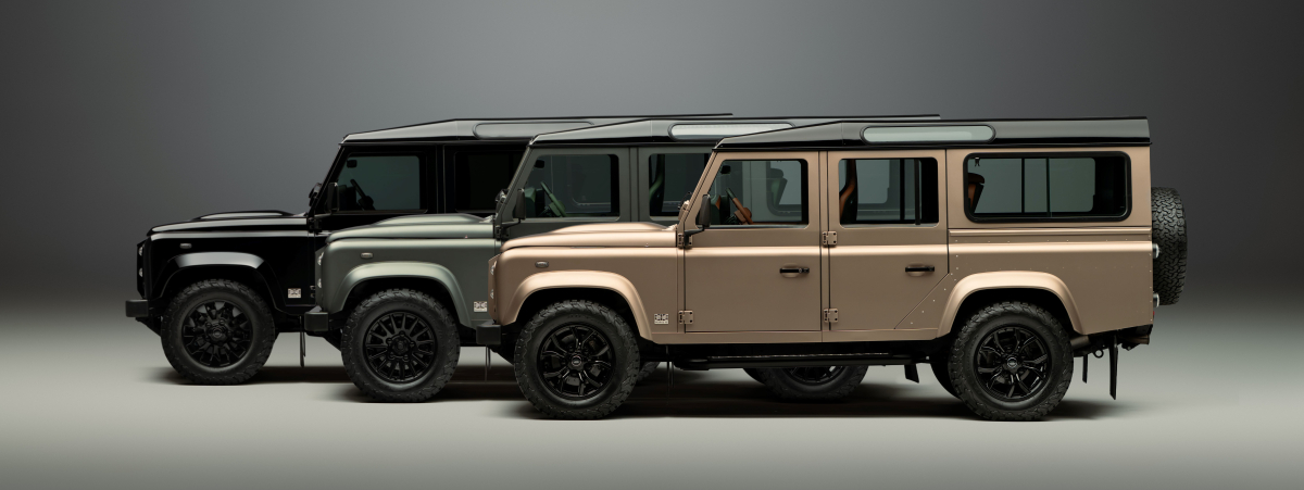 CLASSIC DEFENDER V8, DEFENDER OCTA COLORS