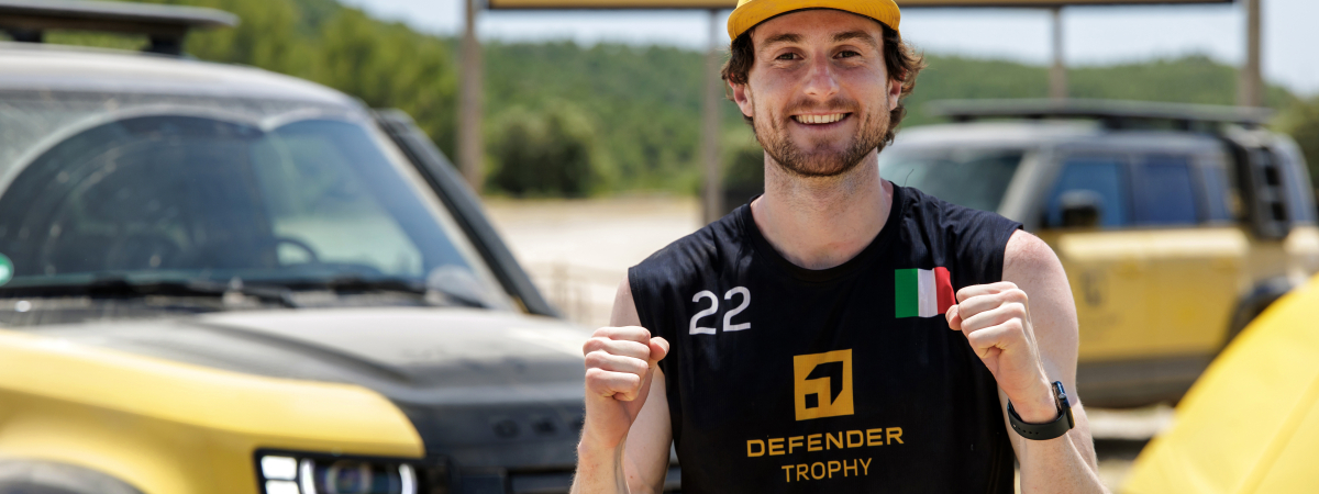 Michele Nava - vincitore qualifiche europee Defender Trophy