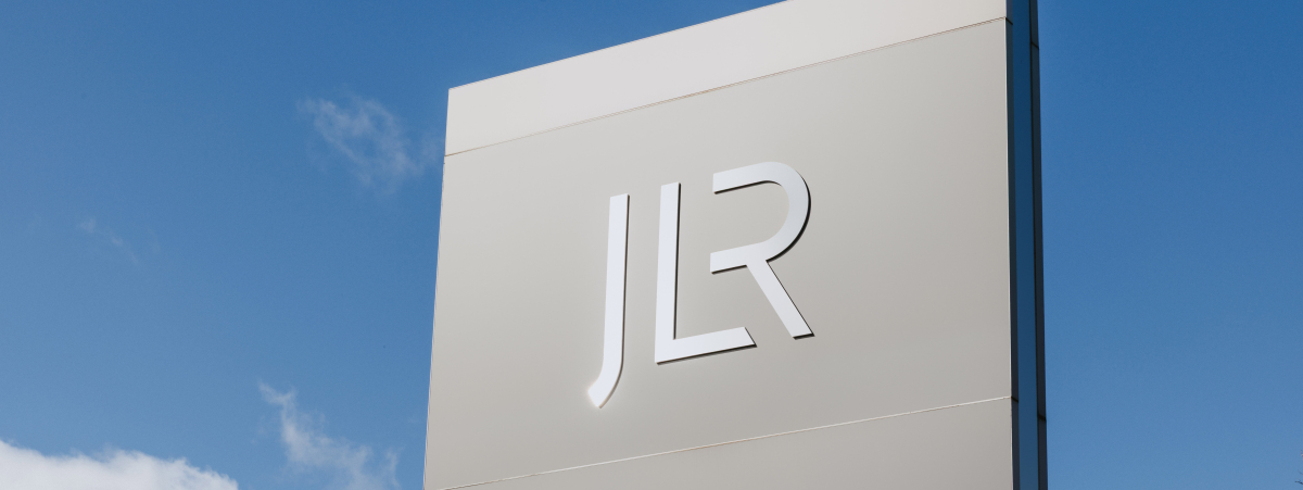 JLR Logo in Situ