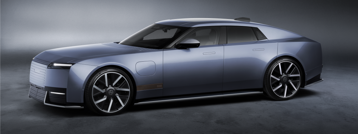Jaguar Type 01 Blue Side Shot