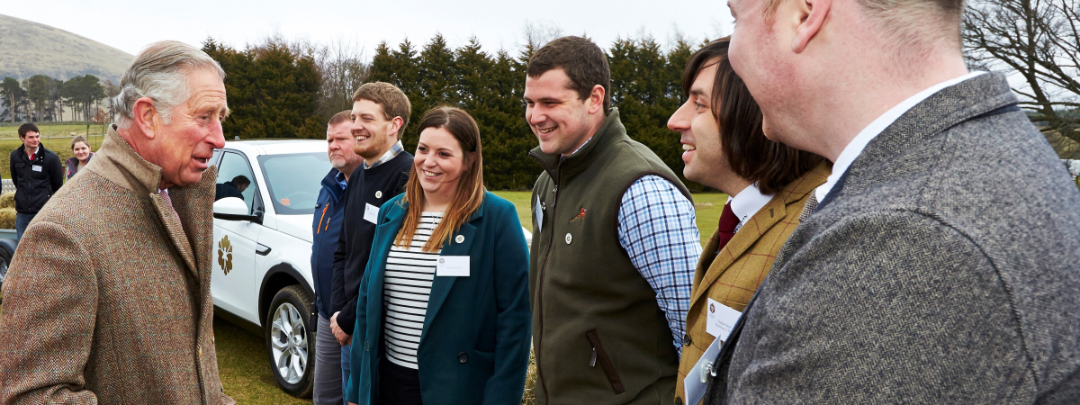 HRH The Prince of Wales supporting The Prince's Countryside Fund event in 2016