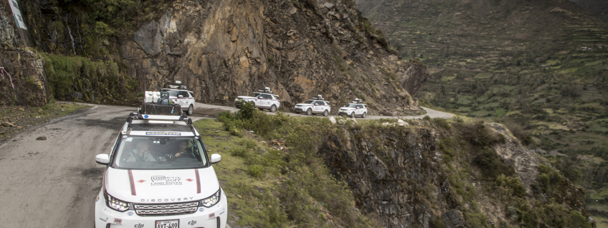Hochflexibler Discovery erleichtert neue Planung für die Land Rover Experience Tour 2017 in Peru
