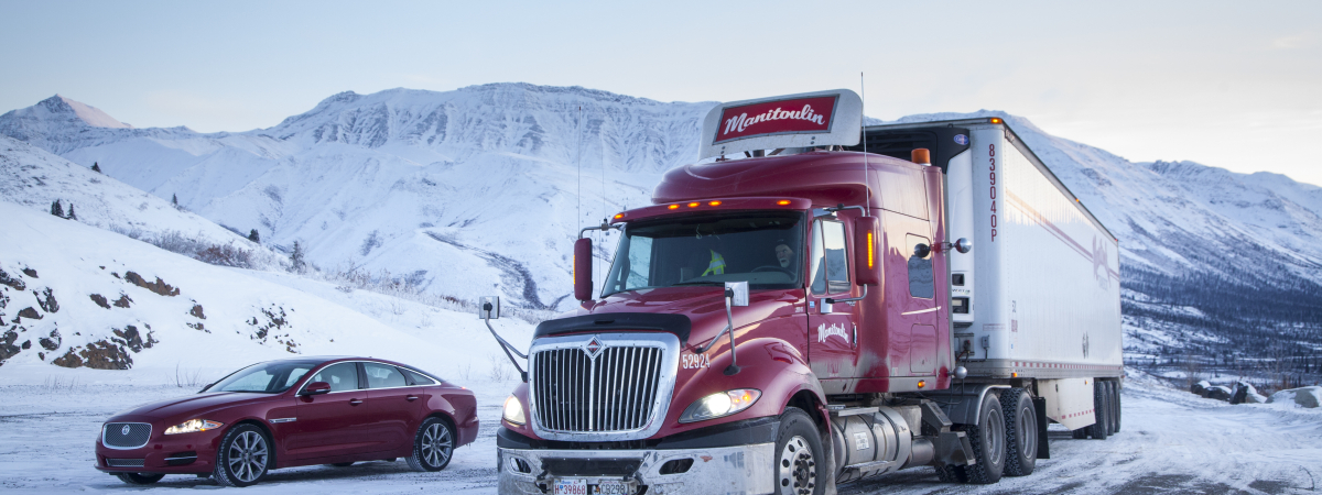 Jaguar XJ All Wheel Drive Drives to the Coldest Town on Earth