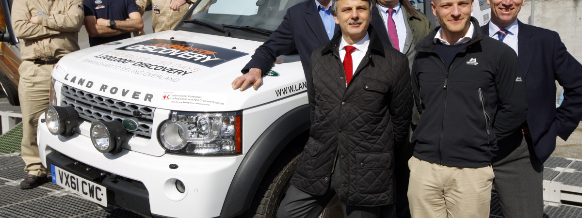 Celebrating The Success Of The Land Rover Discovery