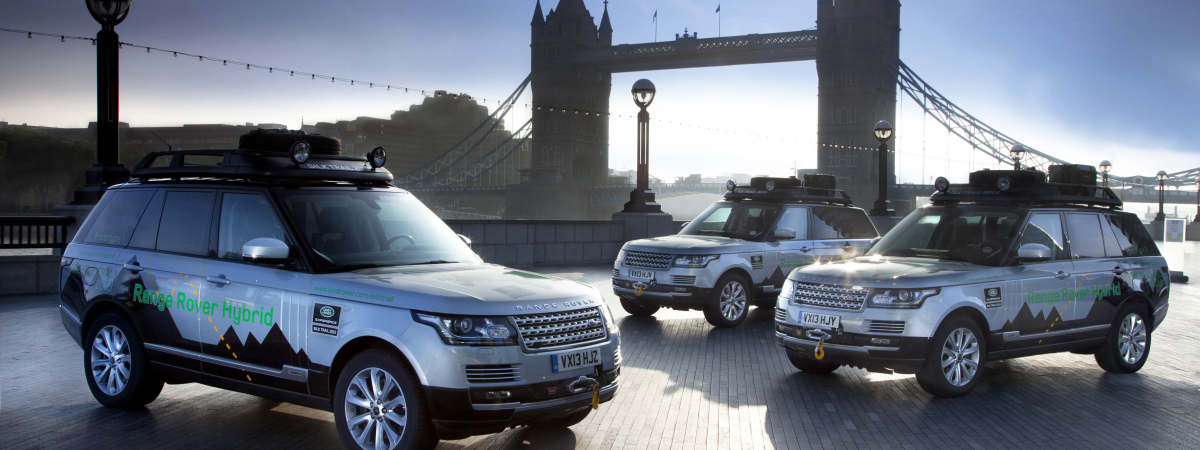First Hybrid Range Rover Models Take On Epic 'Silk Trail' To India