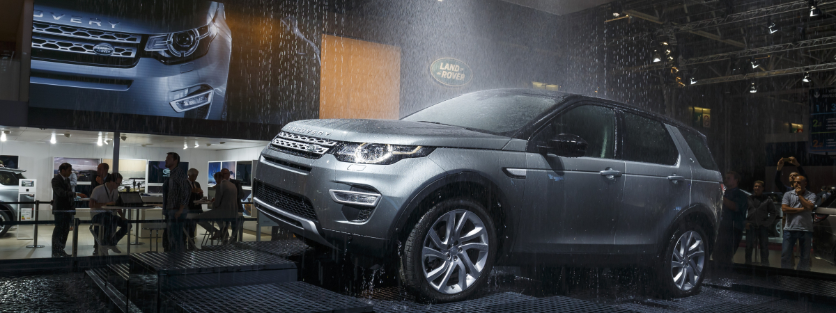 Jaguar Land Rover at the Paris Motor Show 2014
