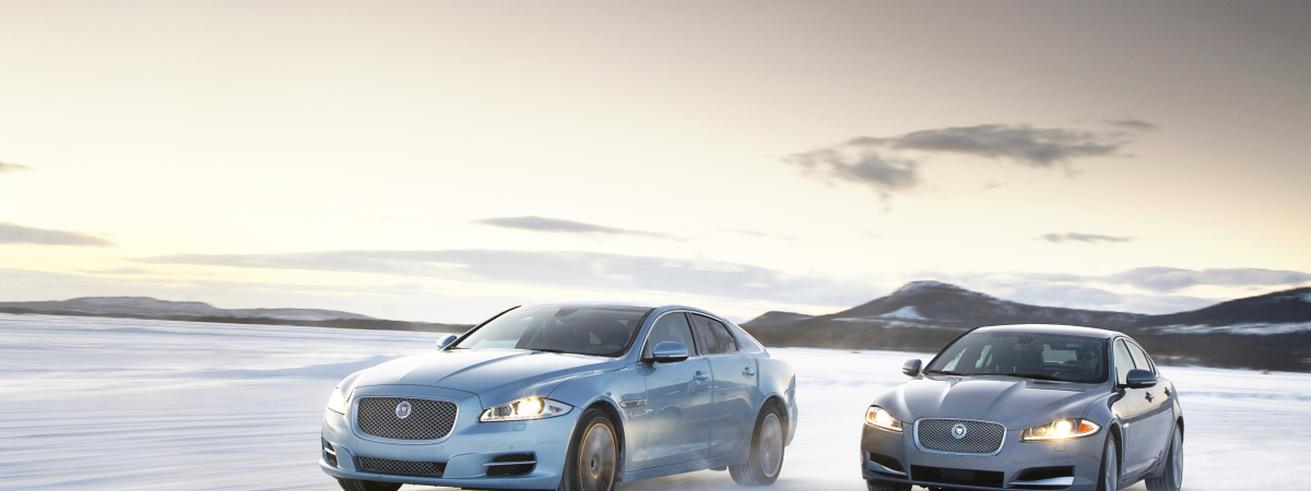Jaguar XJ and XF