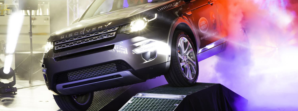 Virgin Voyage: Land Rover Celebrates Production of First New Discovery Sport