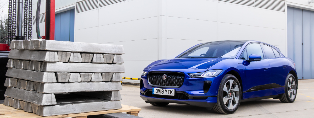 FROM I-PACE TO I-PACE: JAGUAR LAND ROVER GIVES ALUMINIUM A SECOND LIFE