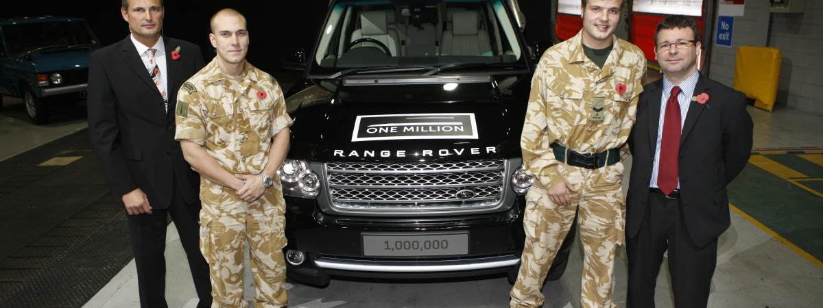 Land Rover Donates Millionth Range Rover To H4H