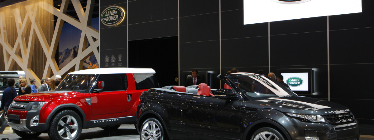 Land Rover Makes A Splash At Geneva Show