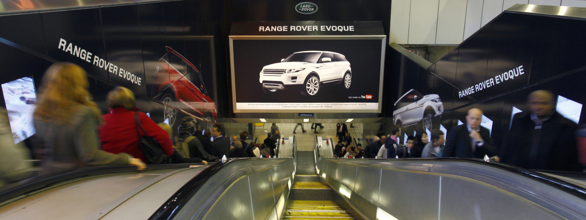 Range Rover Evoque - Euston Station