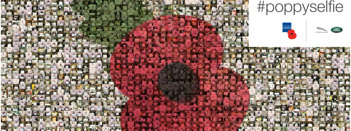 Jaguar Land Rover Employees Support The Royal British Legion Poppy Appeal