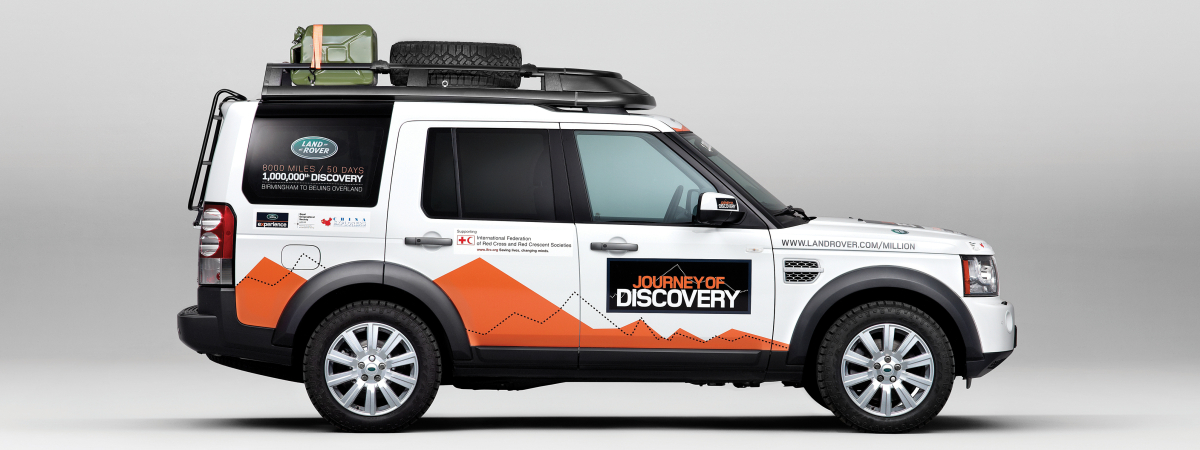 1,000,000th Land Rover Discovery Embarks On Fundraising Expedition From Birmingham To Beijing