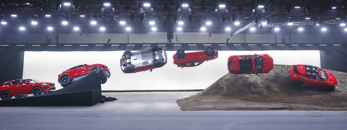 NEW JAGUAR E-PACE ROLLS INTO THE RECORD BOOKS