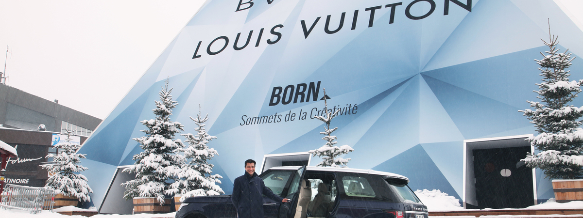 Range Rover Hybrid The Sophisticated Transport Of Choice For The Summit Of Creativity In Courchevel: Le Born