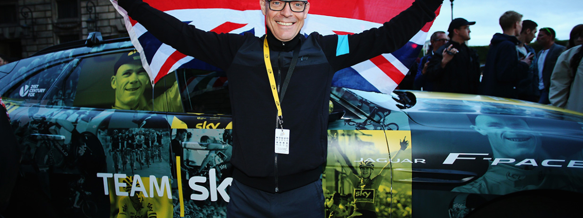 Jaguar and Team Sky Celebrate Historic Third Tour de France Victory - Sir Dave Brailsford
