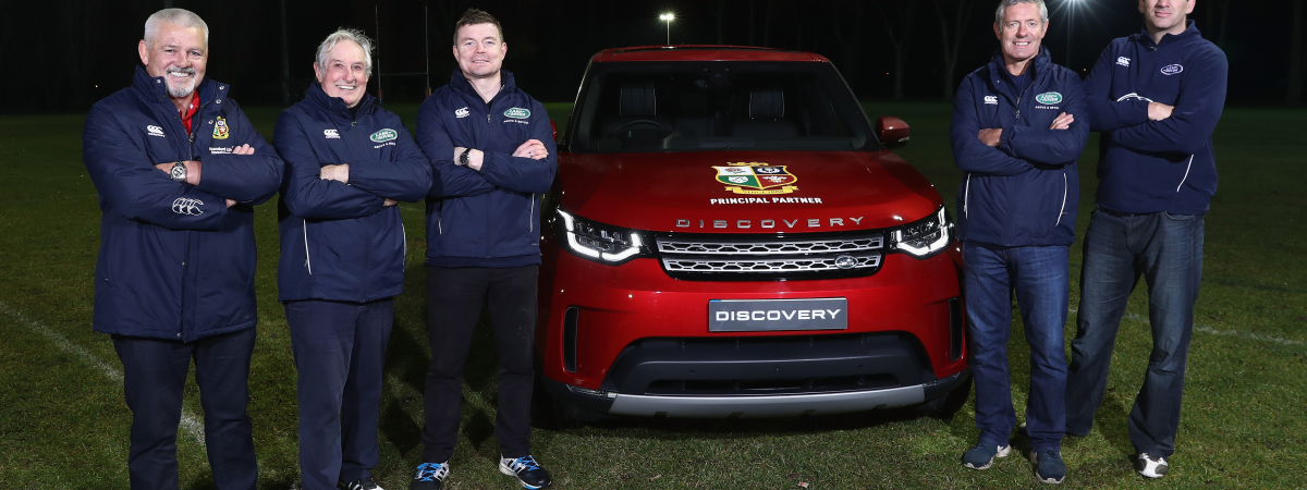 Land Rover is a Principal Partner of the British & Irish Lions tour to New Zealand 2017