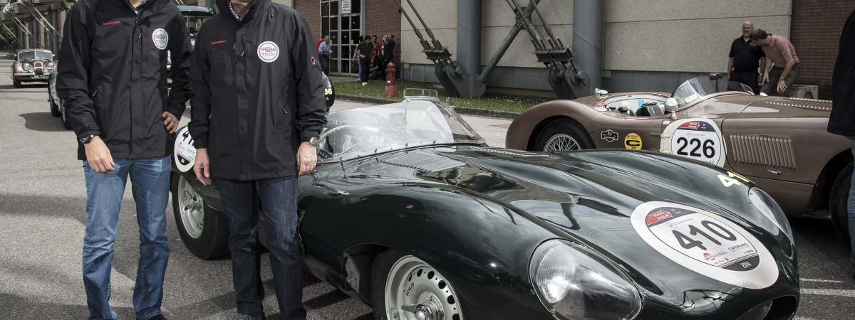 Senna and Brundle Lead Jaguar Charge as the 2014 Mille Miglia Begins in Brescia