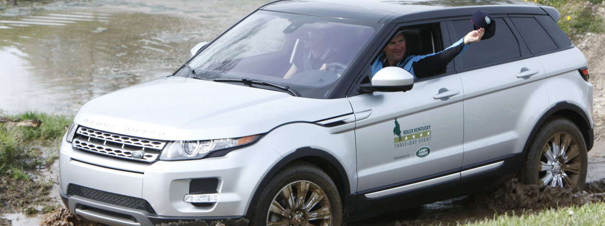 Phillip Dutton Awarded A 2014 Range Rover Evoque Lease As The Winner Of The "Land Rover Best Ride Of The Day"