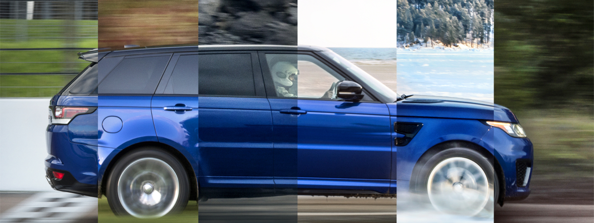 RANGE ROVER SPORT SVR: GRIPPING ACCELERATION