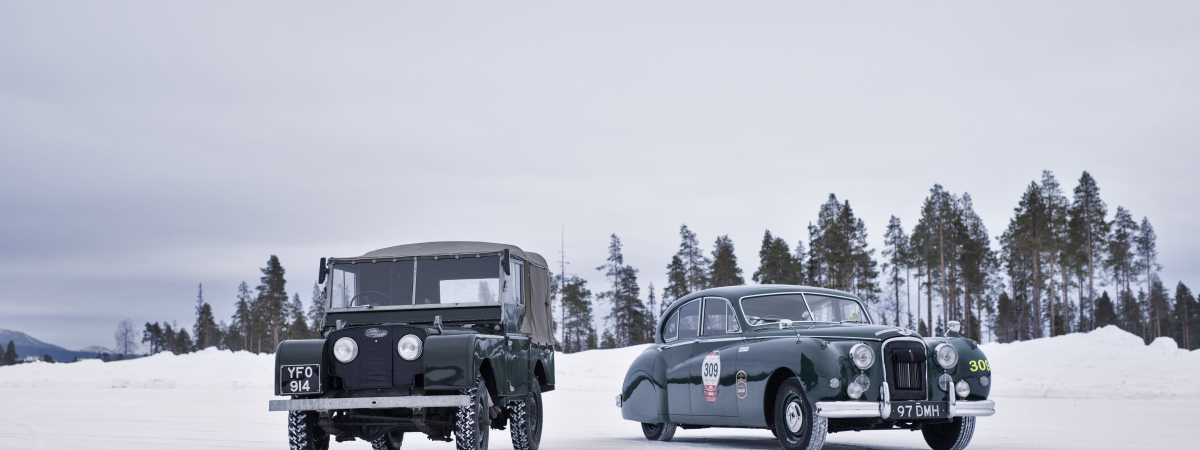 JAGUAR LAND ROVER OPENS ICE DRIVING ACADEMY